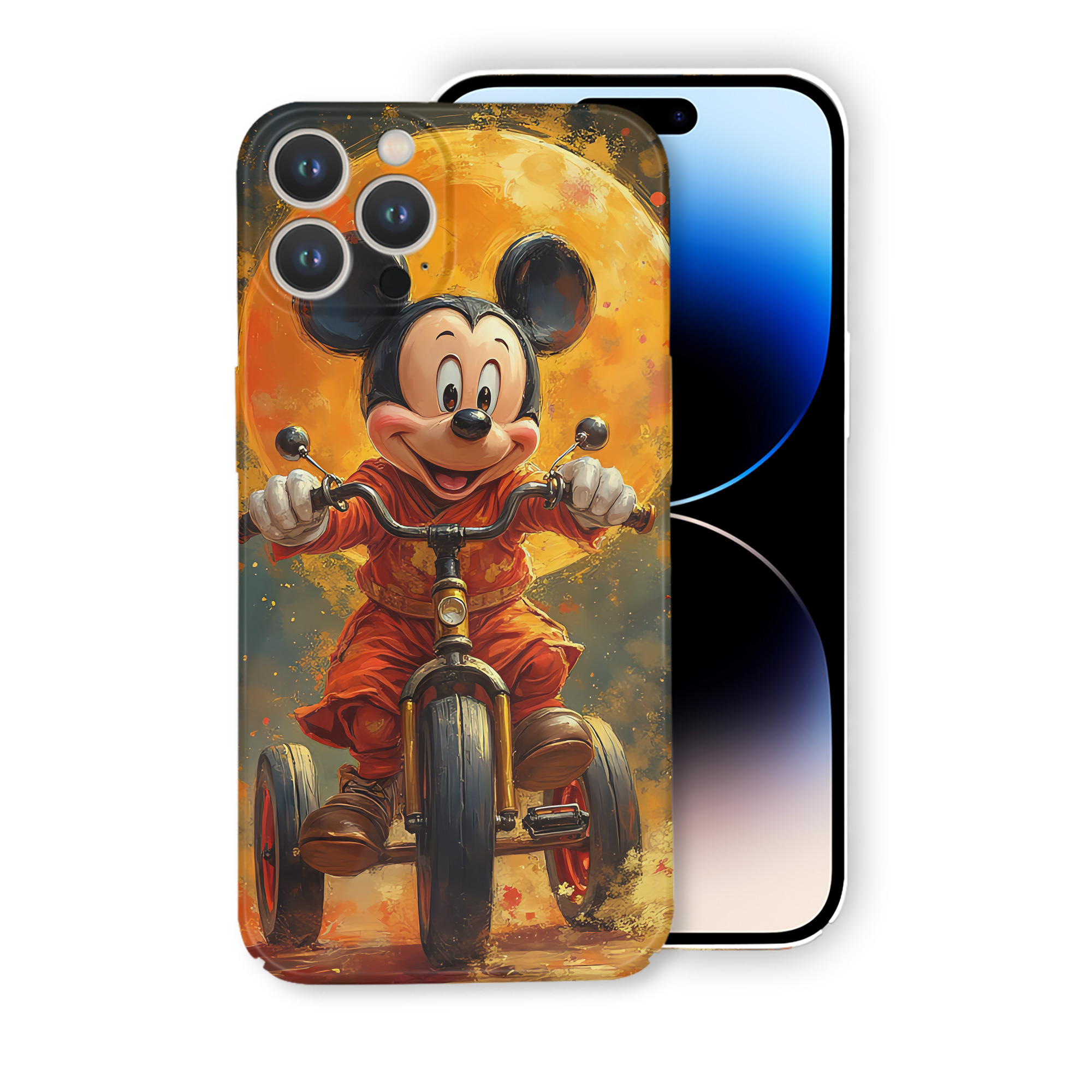 （画像用） ミッキーマウス Mickey Mouse 【iPhone 14シリーズ対応】ハードケース
